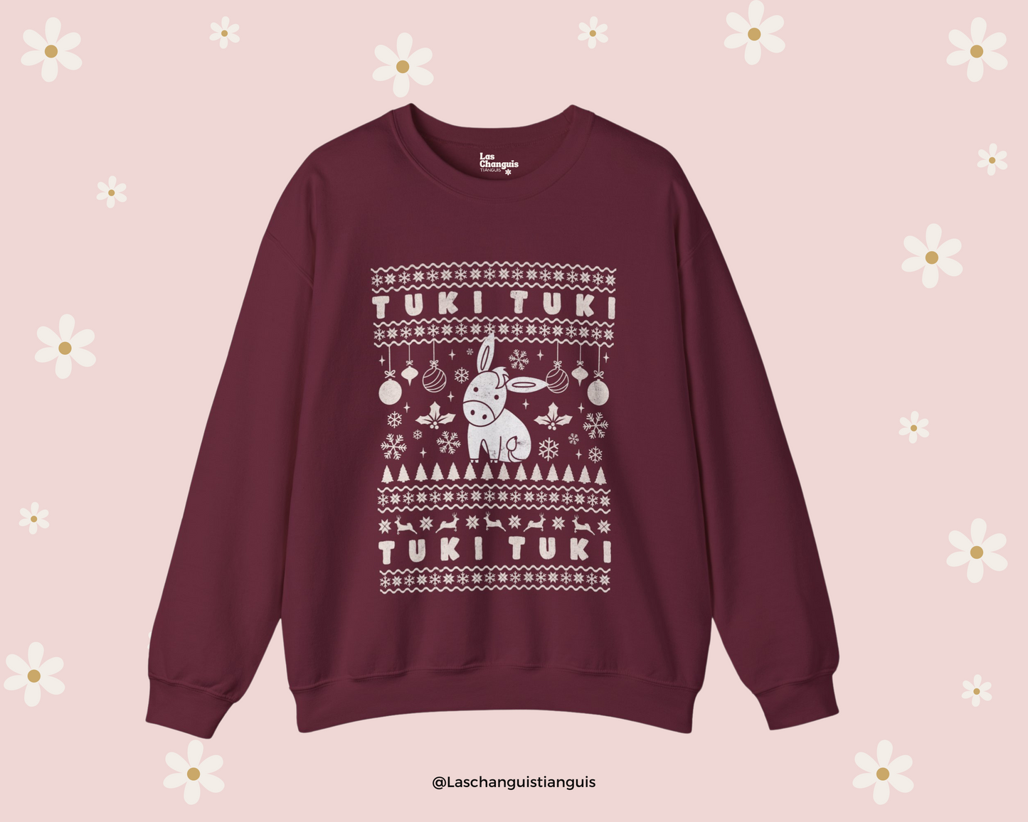 Latine Ugly Christmas Sweater - Burrito Sabanero Edition