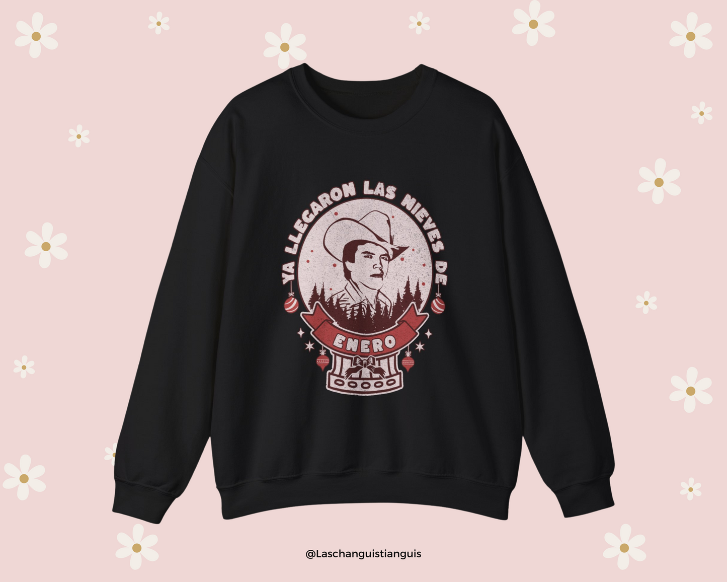 Nieves de Enero Holiday Sweater - Chalino Sanchez Edition