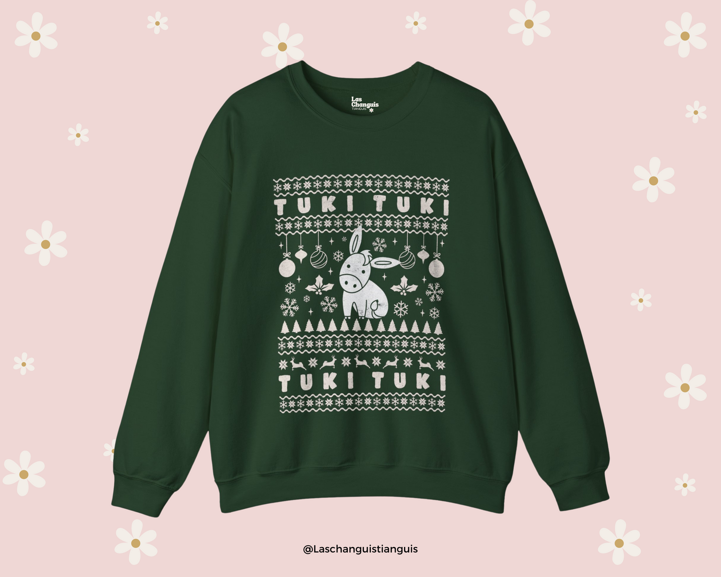 Latine Ugly Christmas Sweater - Burrito Sabanero Edition