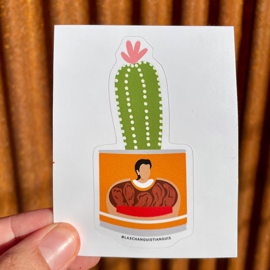 Saguaro en Adobo Vinyl Sticker
