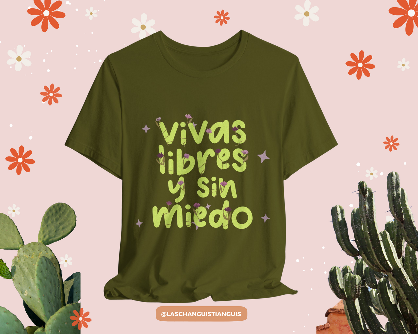 Vivas Libres y Sin Miedo β 8M Feminist Shirt | Unisex & Crop Top