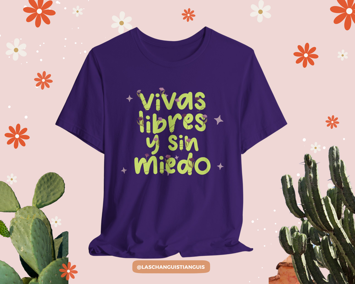 Vivas Libres y Sin Miedo β 8M Feminist Shirt | Unisex & Crop Top