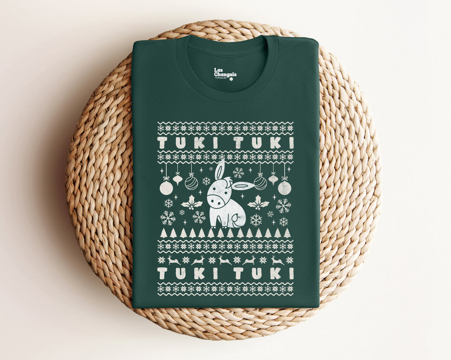 Burrito Sabanero T-Shirt de Navidad | Tuki Tuki - Tuki Tuki Latina Ugly Christmas Shirt