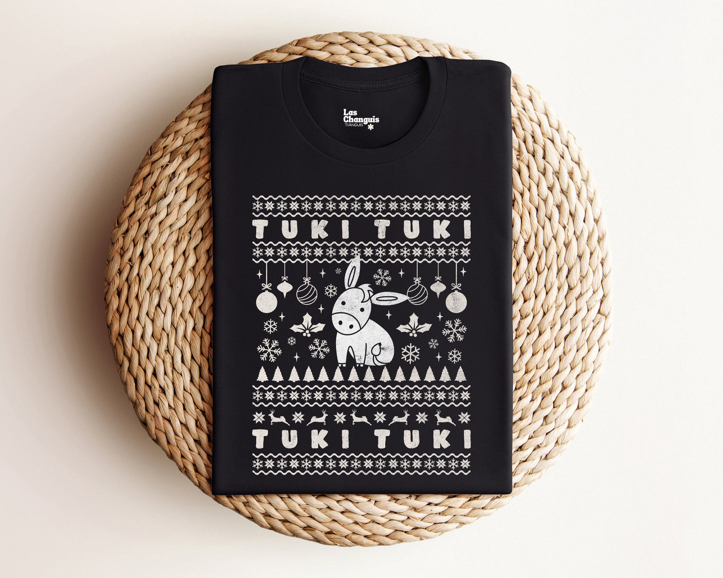 Burrito Sabanero T-Shirt de Navidad | Tuki Tuki - Tuki Tuki Latina Ugly Christmas Shirt