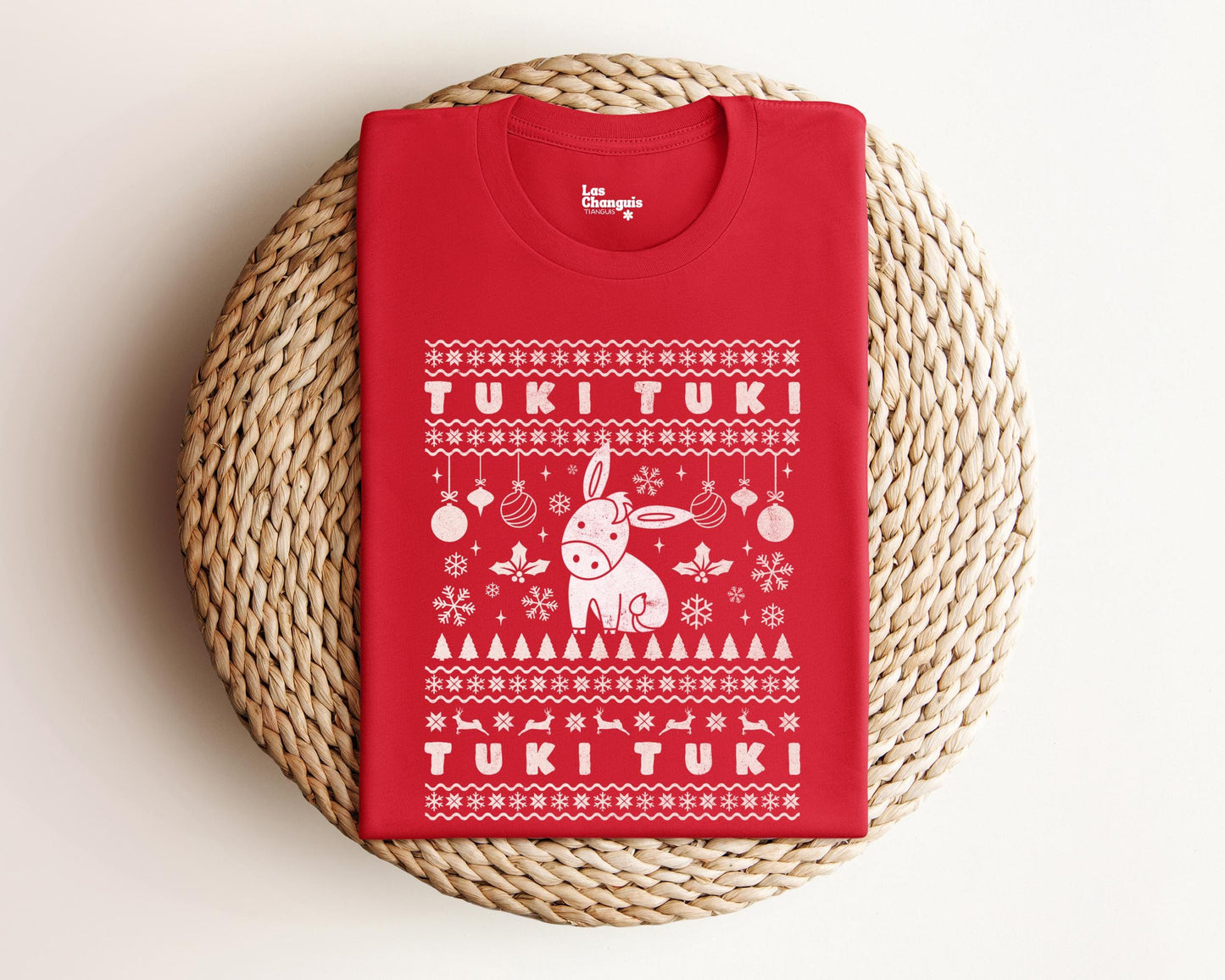 Burrito Sabanero T-Shirt de Navidad | Tuki Tuki - Tuki Tuki Latina Ugly Christmas Shirt