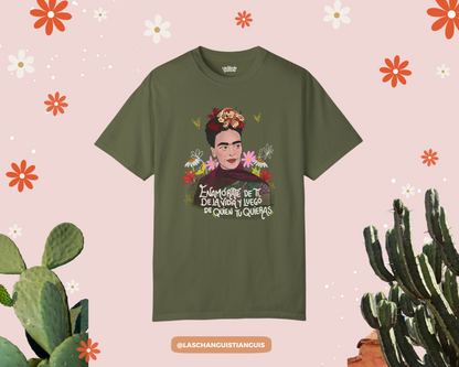 Frida Kahlo Enamórate de Ti - Comfort Colors Oversized Vintage Fit Tee