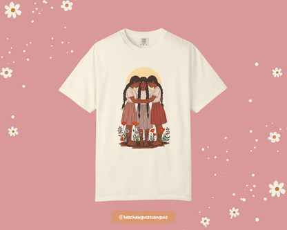 Hermanas Art Tee | Sisterhood & Roots