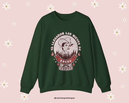 Nieves de Enero Holiday Sweater - Chalino Sanchez Edition