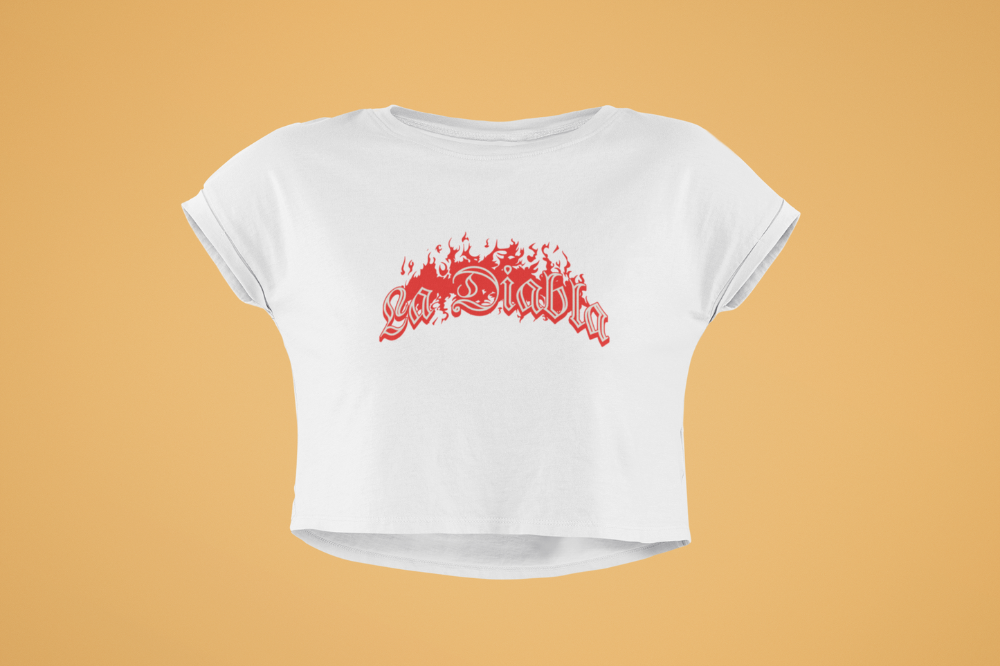 La Diabla Flame Crop Top