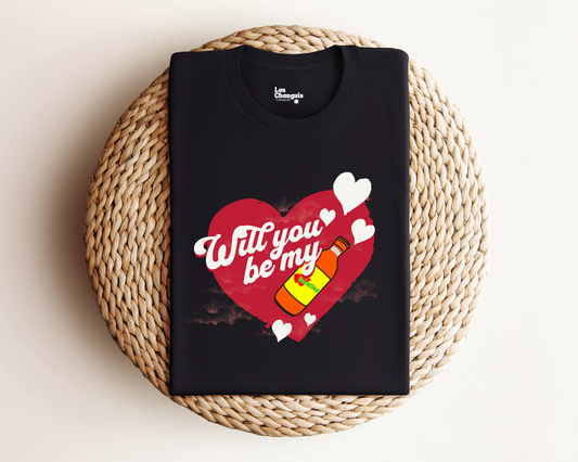 Salsa Valentina Love Unisex T-Shirt - Will You Be My Valentina?