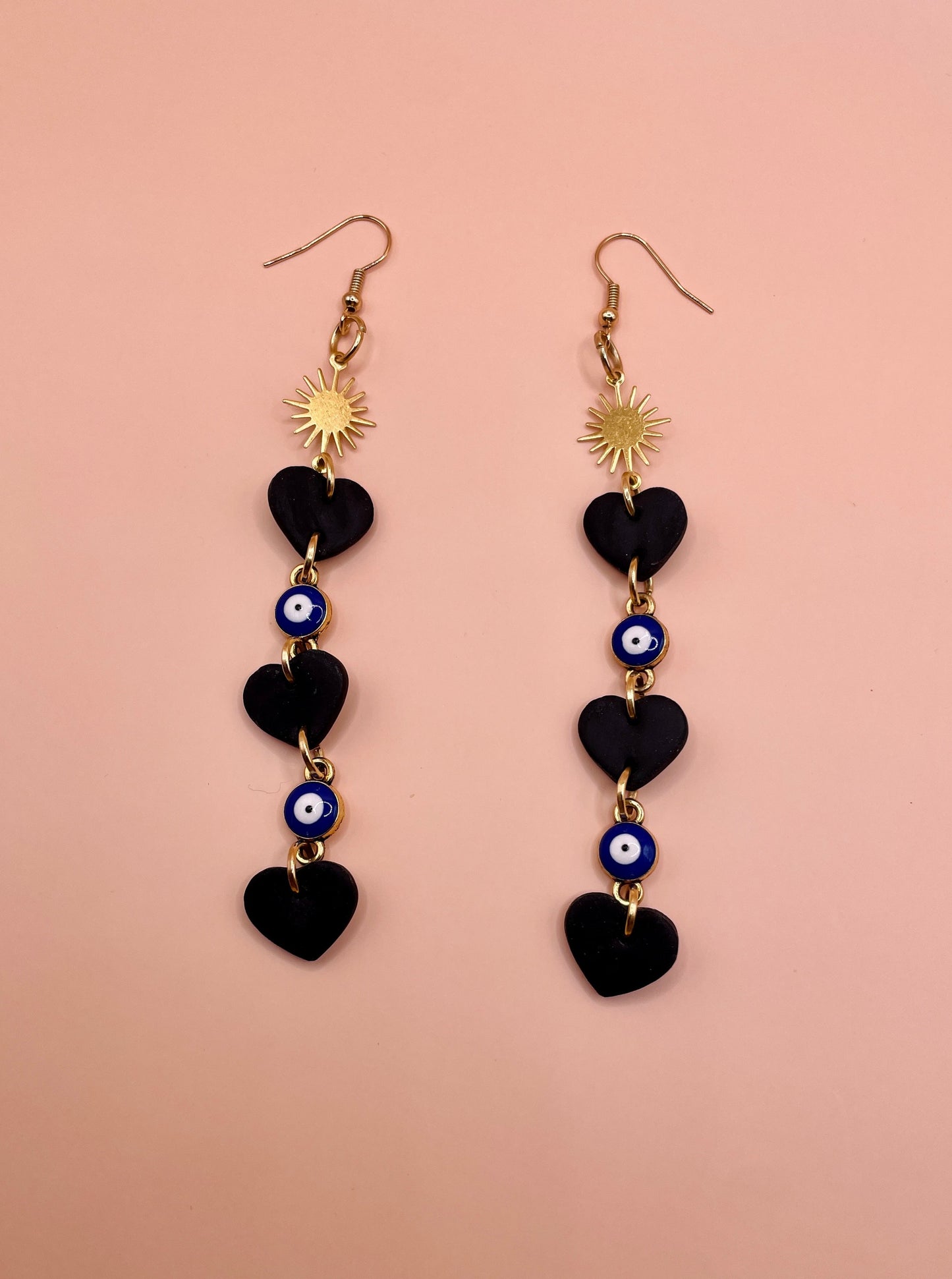 Evil Eye Guardian Statement Earrings