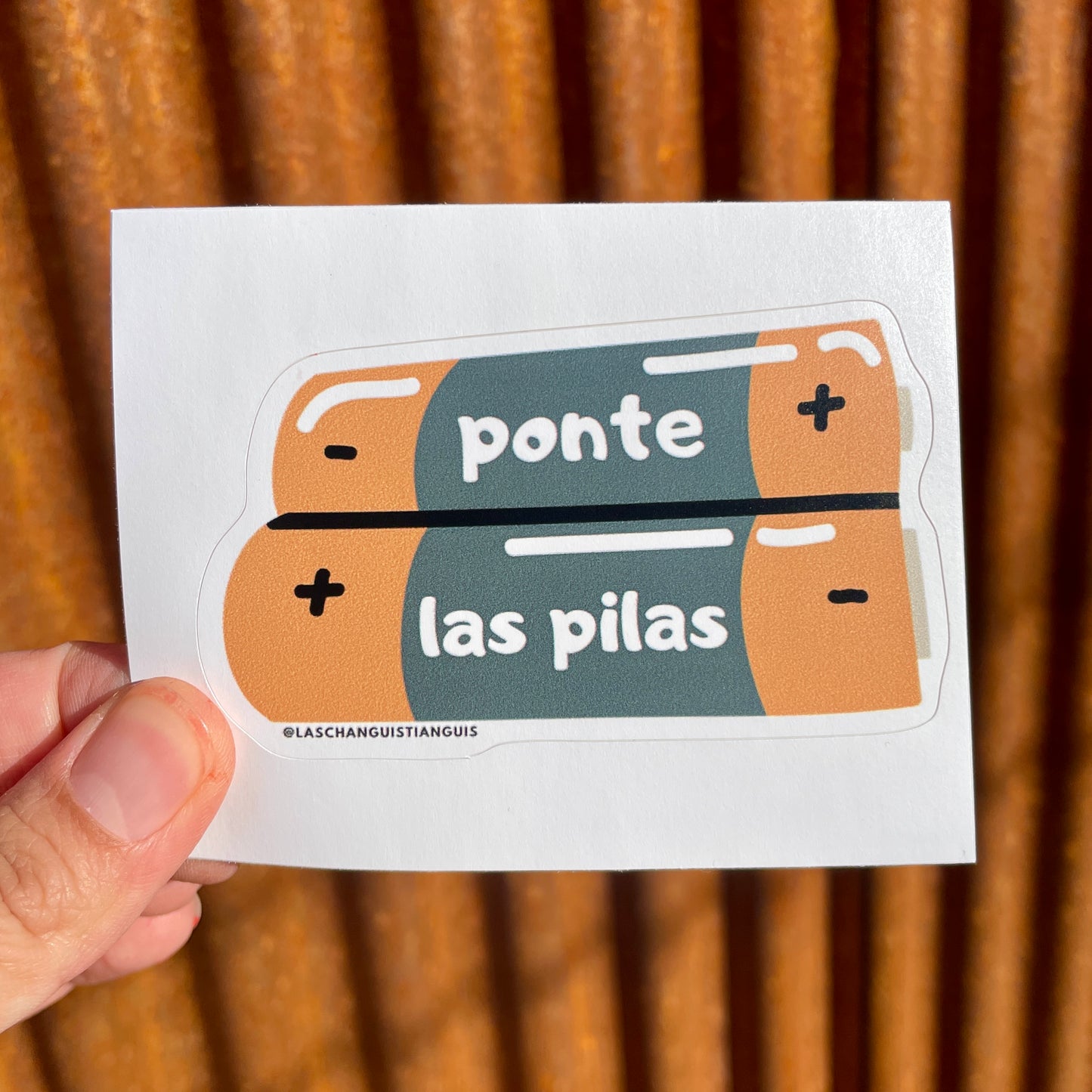 Ponte las Pilas Vinyl Sticker