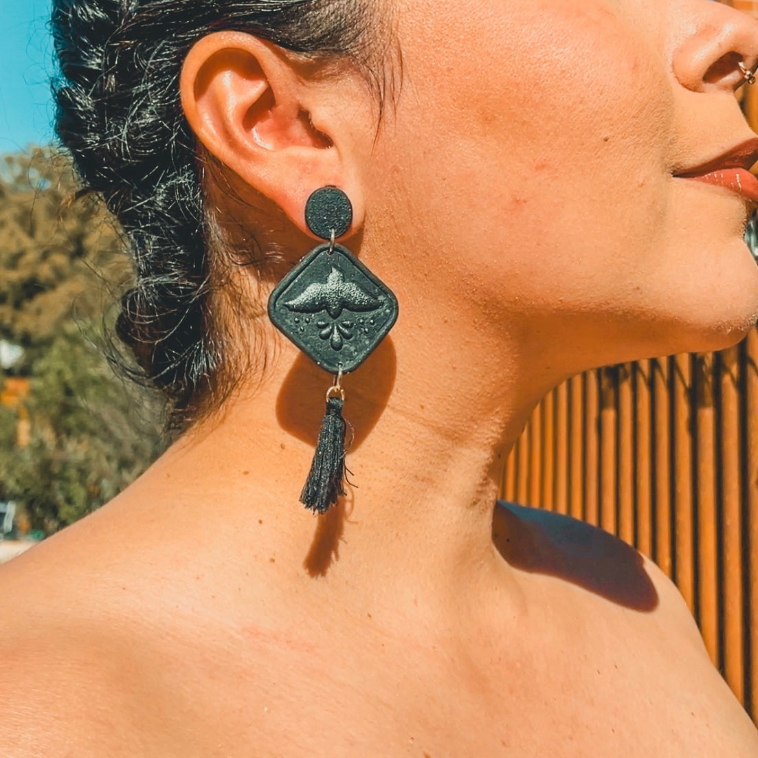 Paloma Negra Artisan Earrings