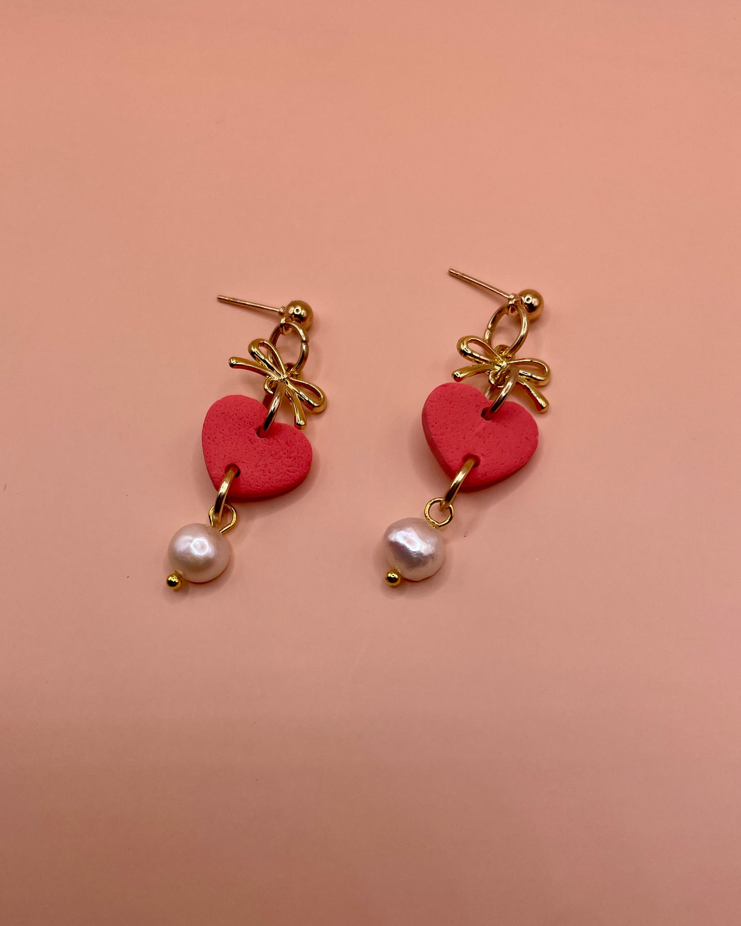 Dainty Coquette Valentines Earrings