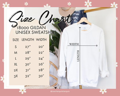 Tamales Are My Love Language Christmas Crewneck | Black Posadas Holiday Sweatshirt