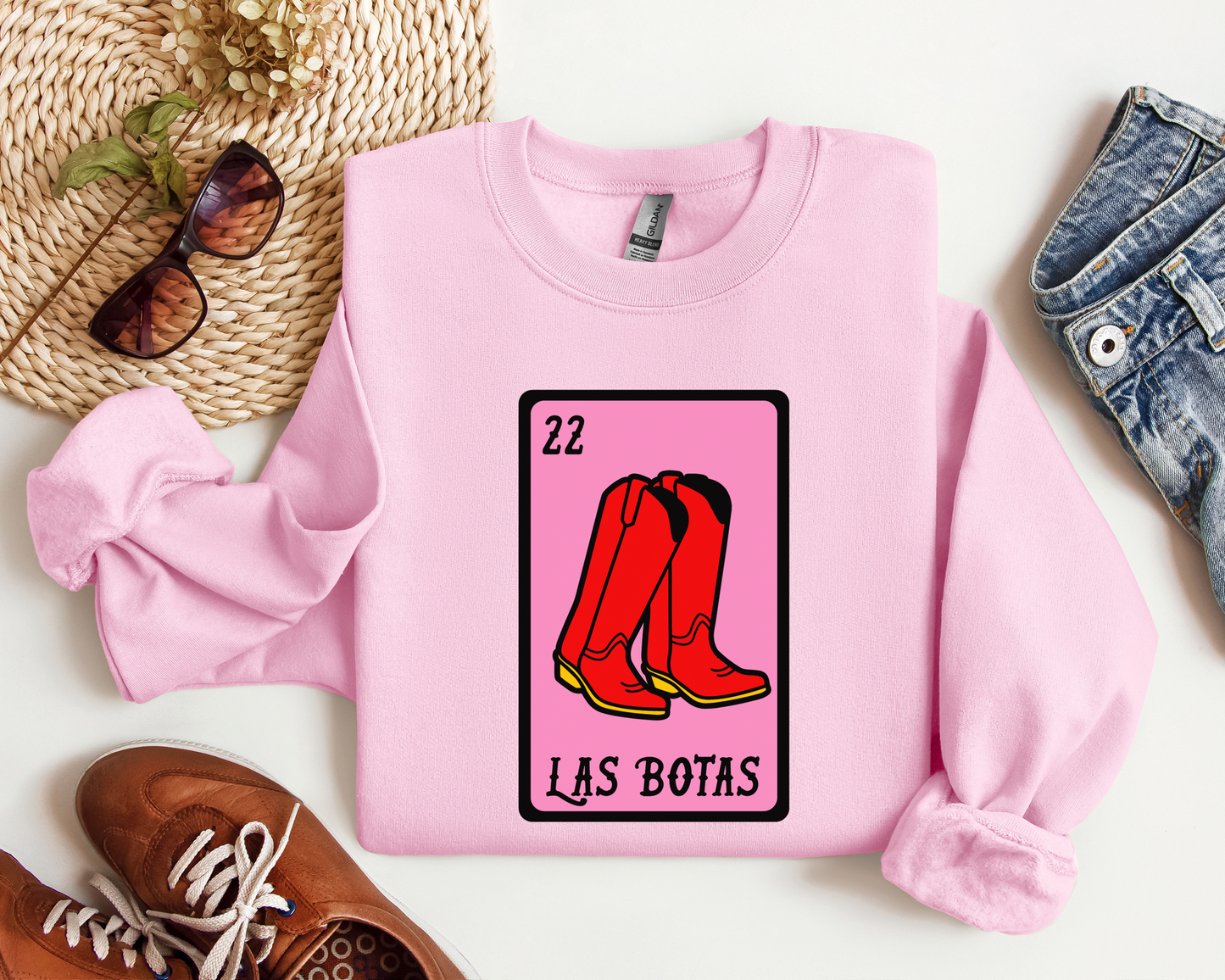 Las Botas - Norteña Valentine's Day Crewneck