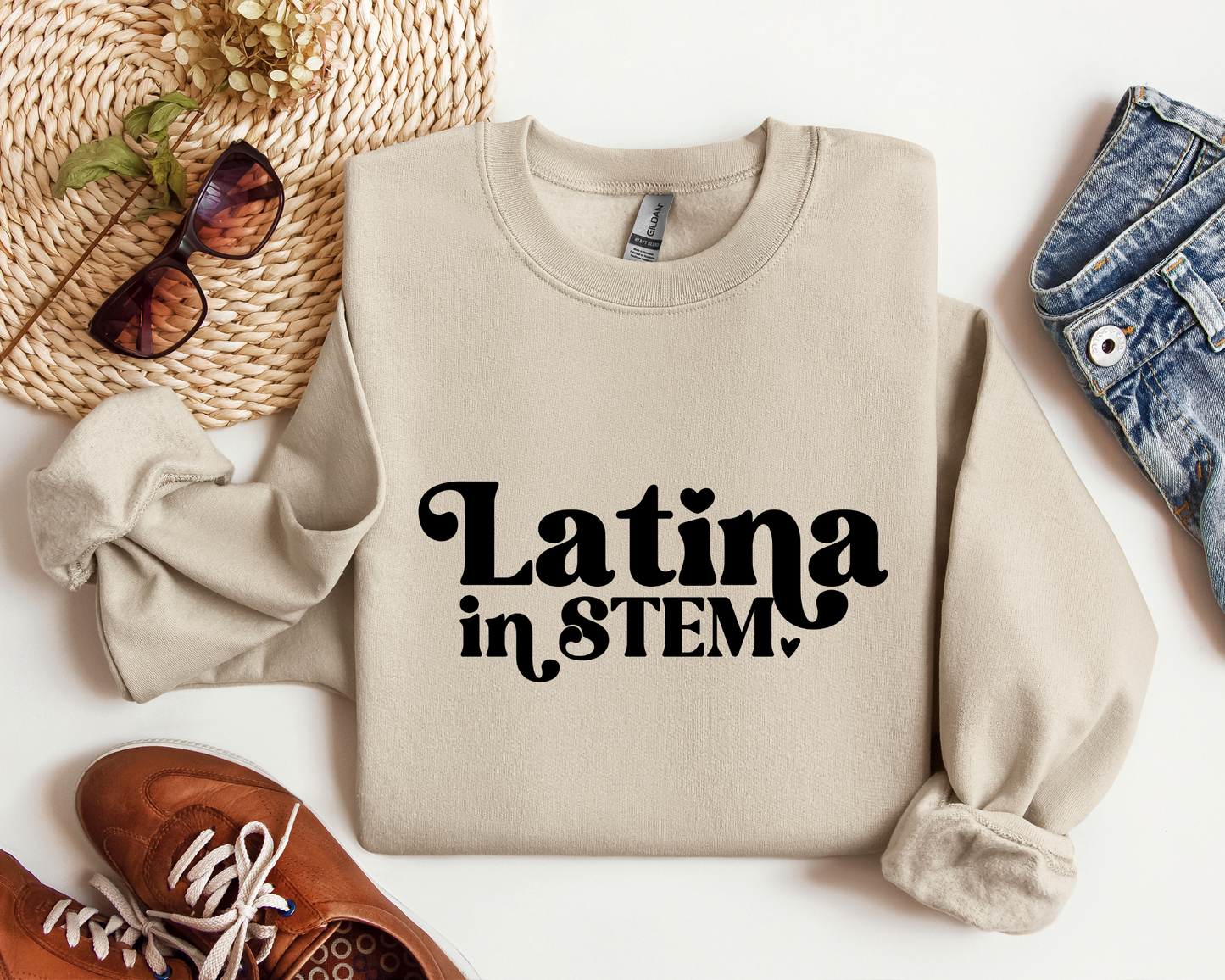 Latina in STEM - Unisex tee | Cropped Top | Crewneck