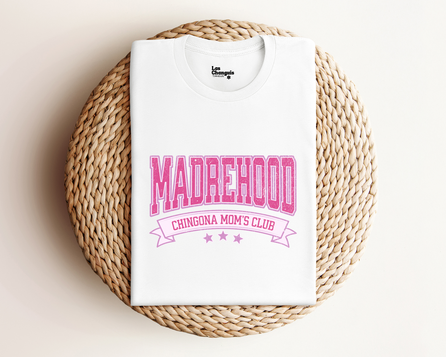 Madrehood Chingona Mom's Club T-Shirt | Nanahood Chingona Nana's Club