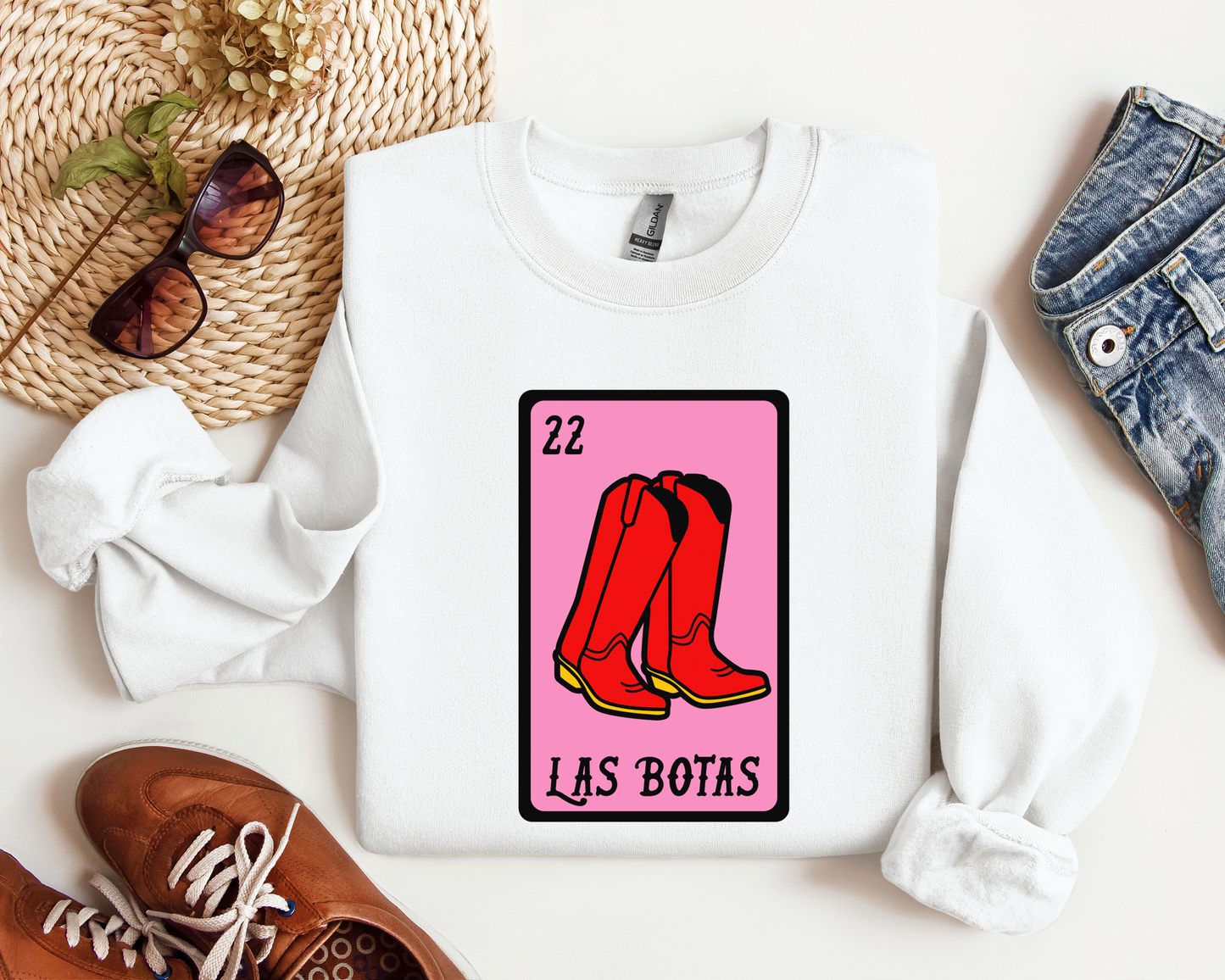 Las Botas - Norteña Valentine's Day Crewneck