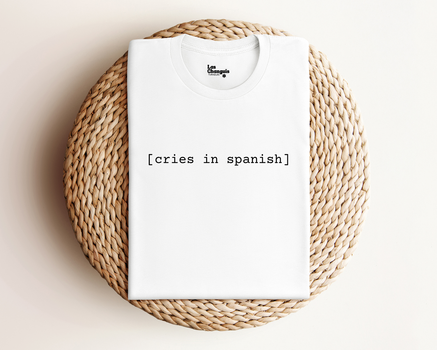 Cries in Spanish Unisex T-Shirt - Subtitle Style