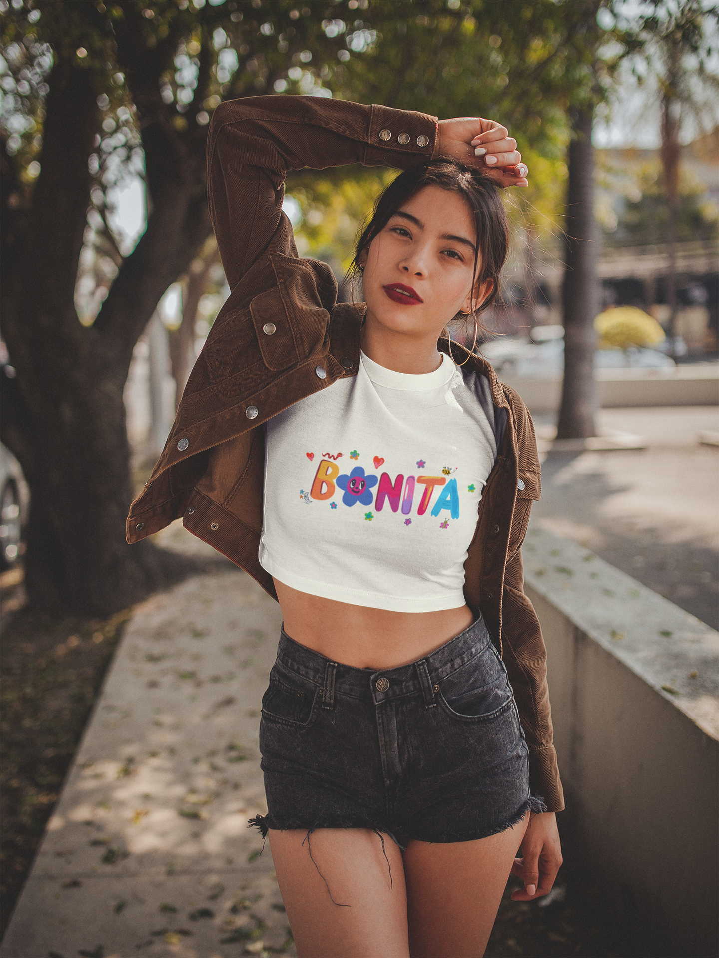 Bonita Flow Cropped Tee