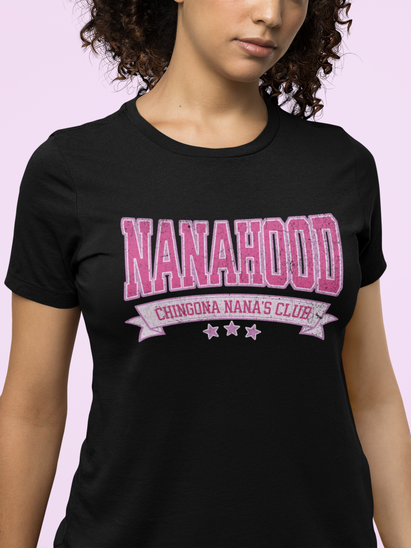 Madrehood Chingona Mom's Club T-Shirt | Nanahood Chingona Nana's Club